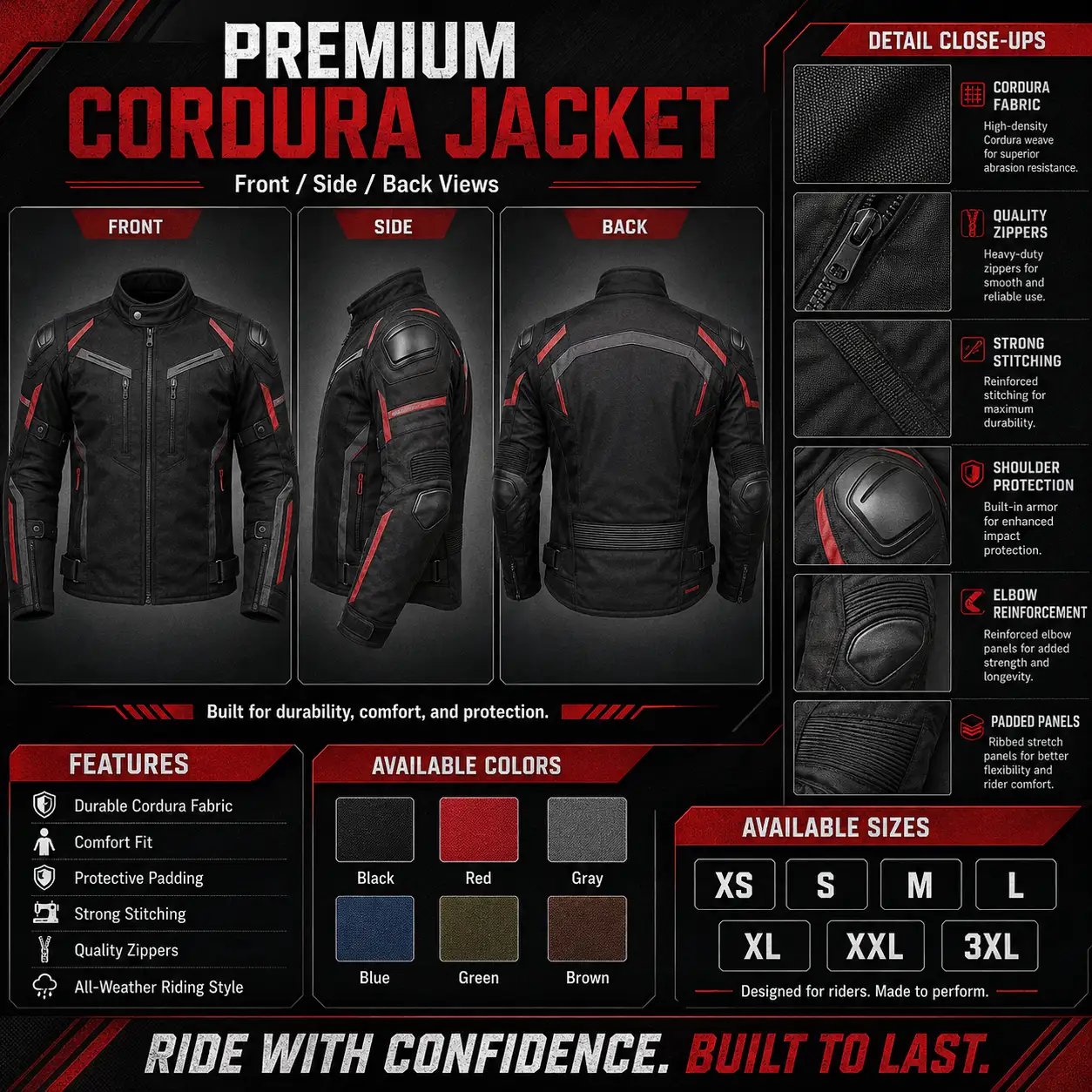 Cordura Jackets ARG-CG2