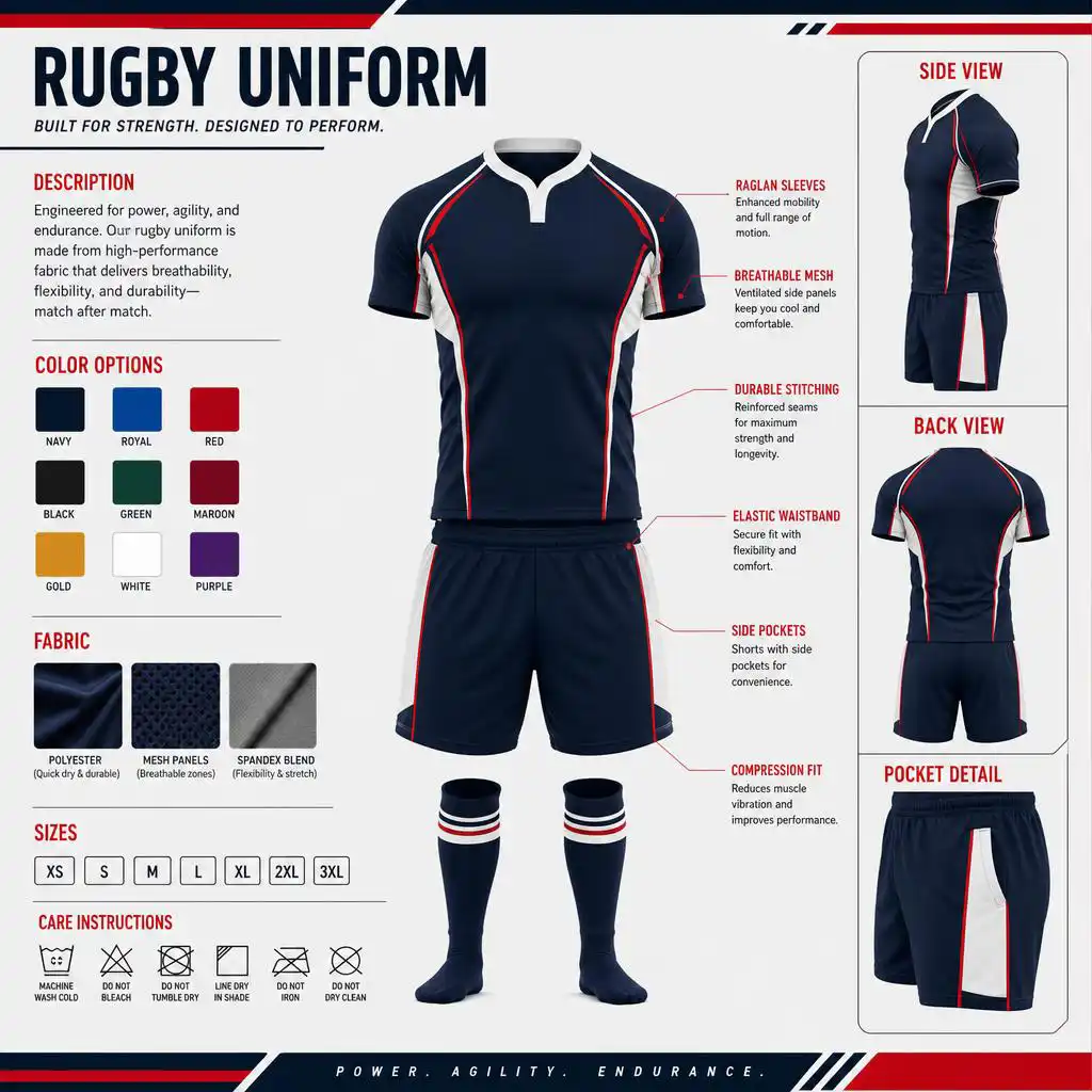 Rugby Uniform ARG-SWRU7